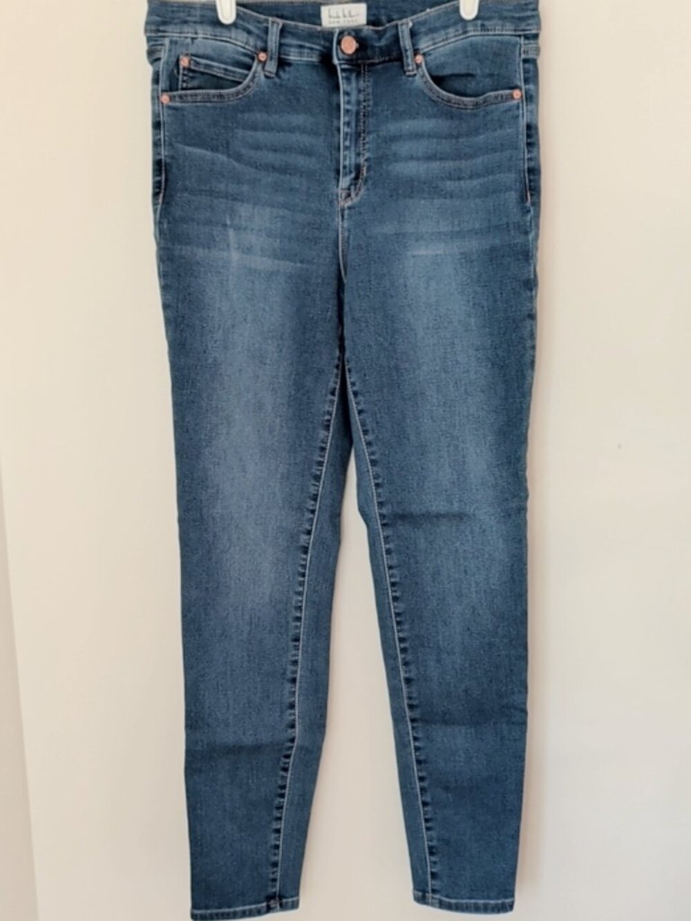 Nicole Miller SoHo High-Rise Skinny Jean Dark Wash Size 12
